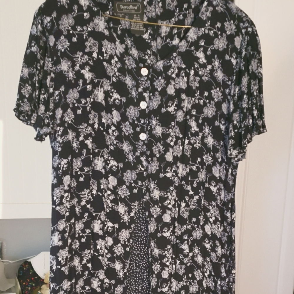Vintage Borcellini Long Dress Size 14